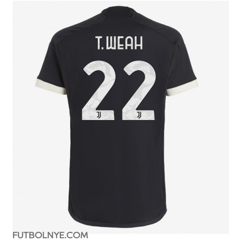 Camiseta Juventus Timothy Weah #22 Tercera Equipación 2023-24 manga corta